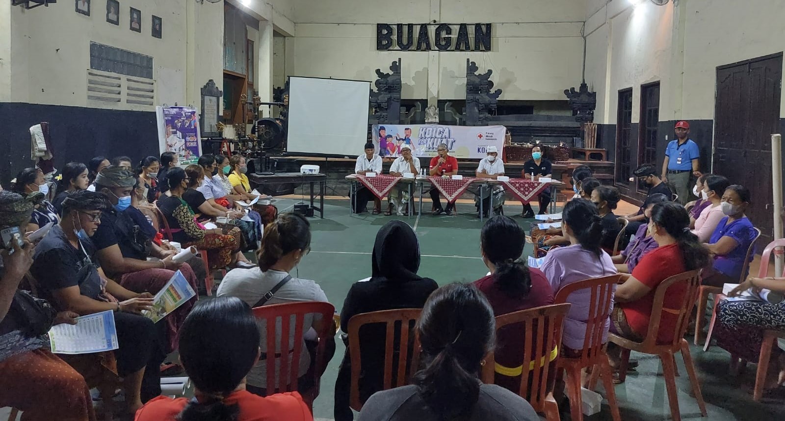 KOICA For KUAT Sosialisasi di Banjar Buagan