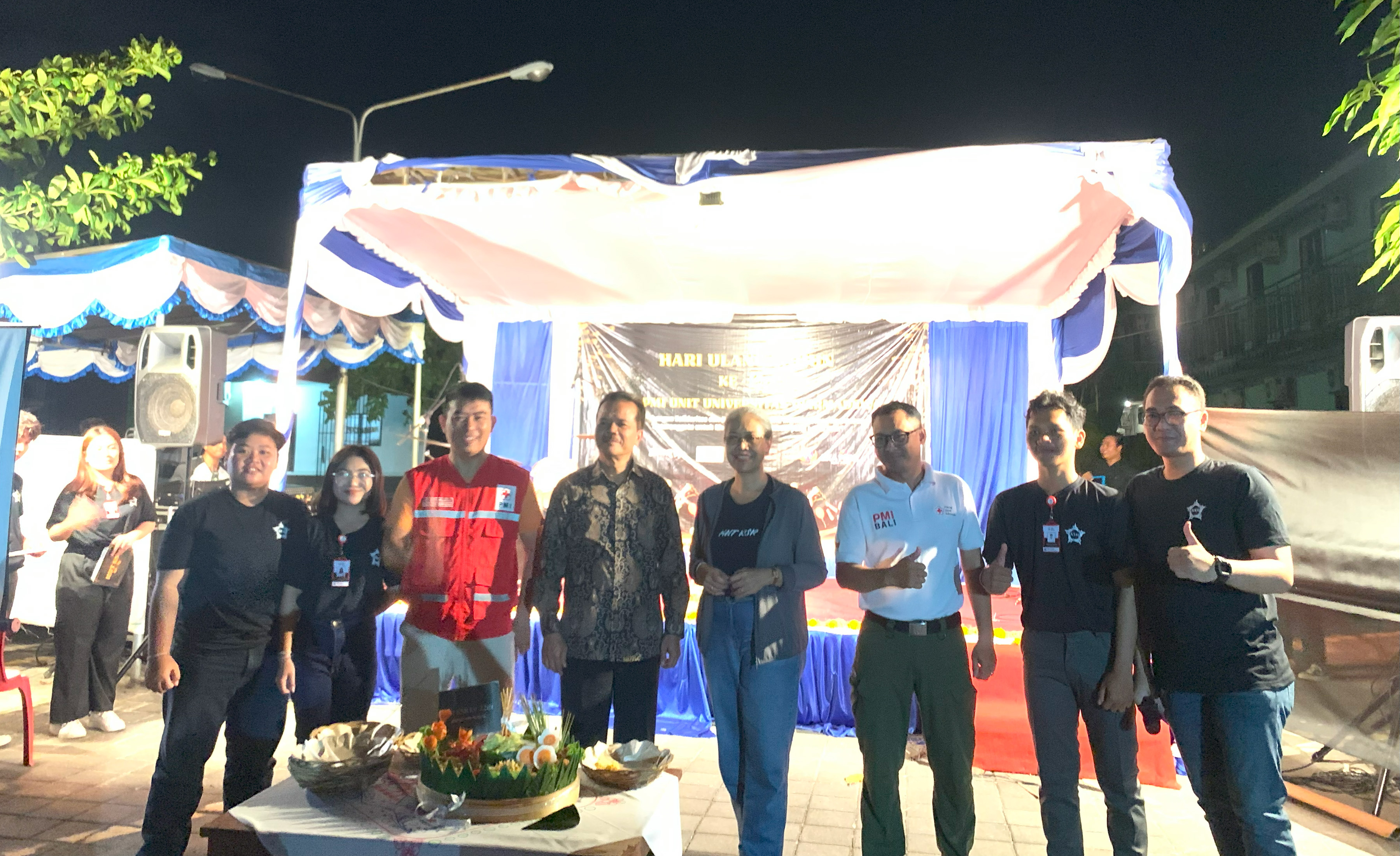 Gelar Acara Hari Ulang Tahun, KSR-PMI Unit Universitas Warmadewa Resmi Berumur 22 Tahun