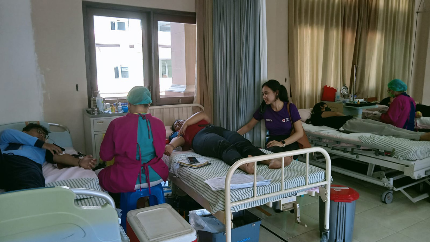 KSR-PMI Unit ITEKES Bali Sukses Gelar Donor Darah