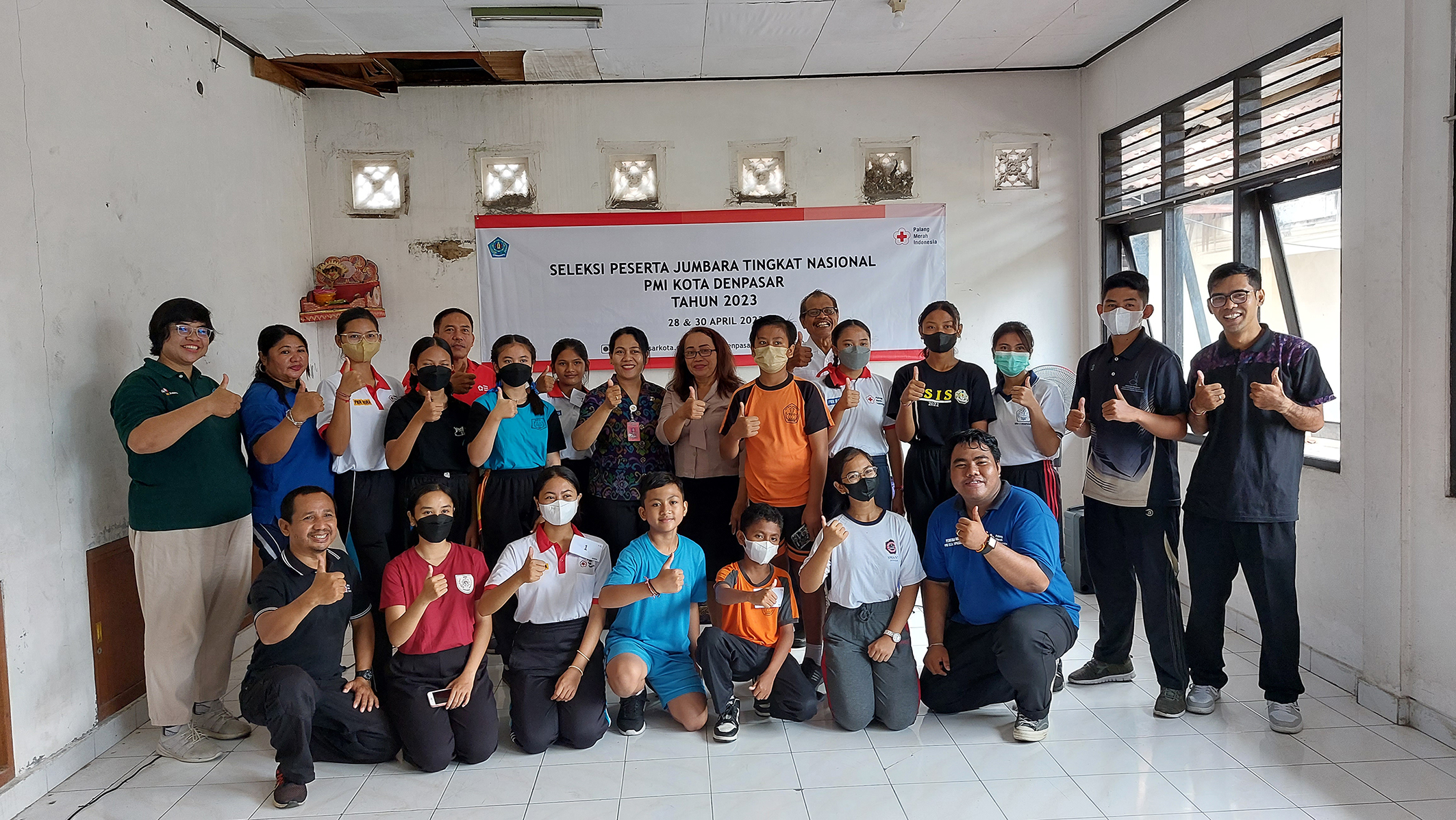 Seleksi JUMBARA Tingkat Nasional Tahun 2023 PMI Kota Denpasar