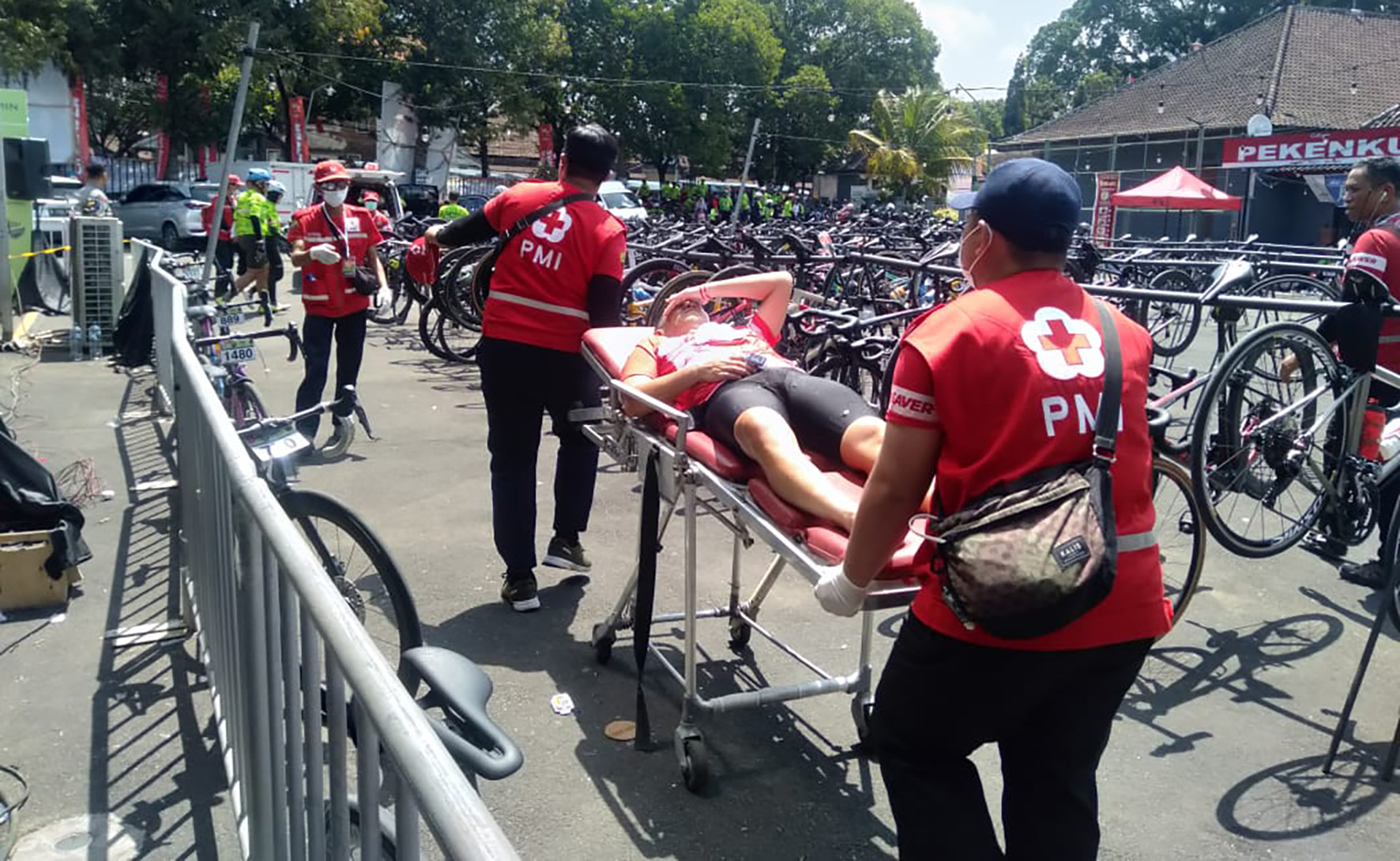PMI Kota Denpasar Berpartisipasi dalam GFNY Bali 2023