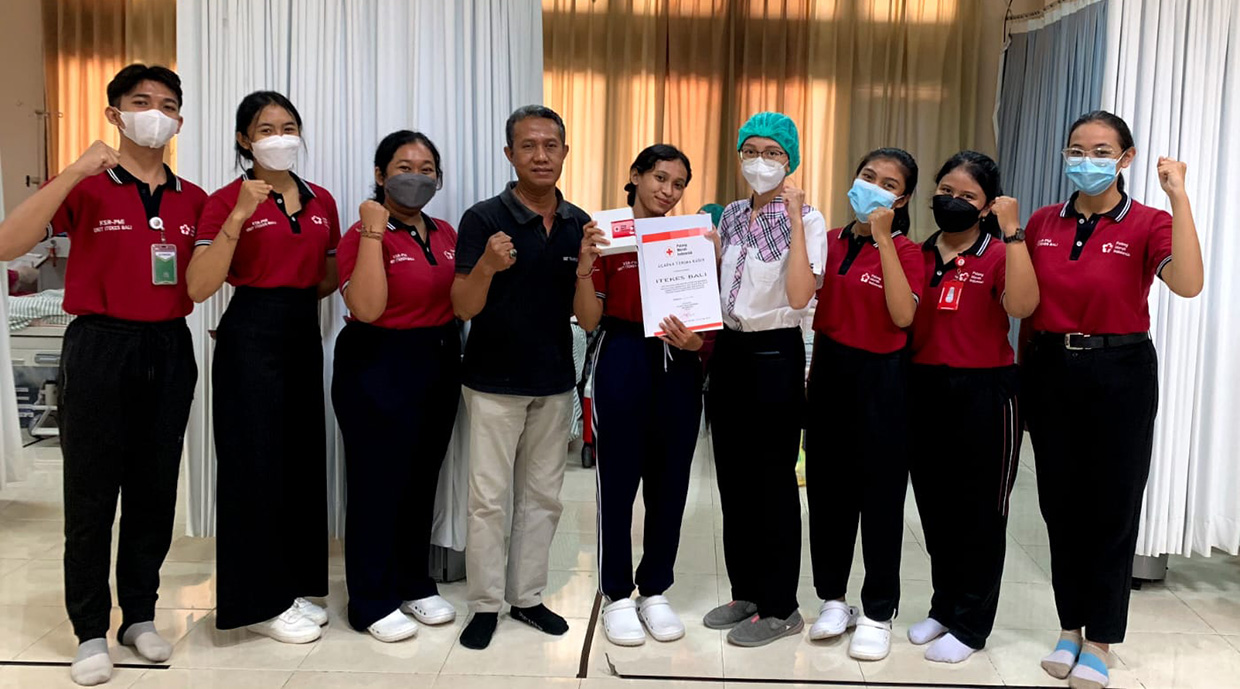 KSR-PMI Unit ITEKES Bali Gelar Donor Darah