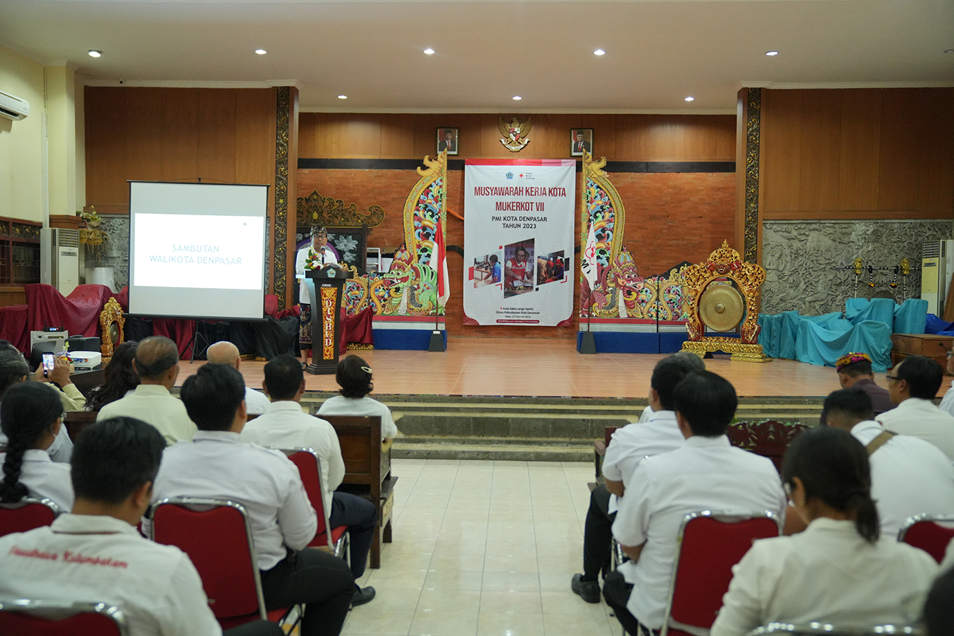 PMI Kota Denpasar Menyelenggarakan  Musyawarah Kerja Kota (MUKERKOT) Tahun 2023