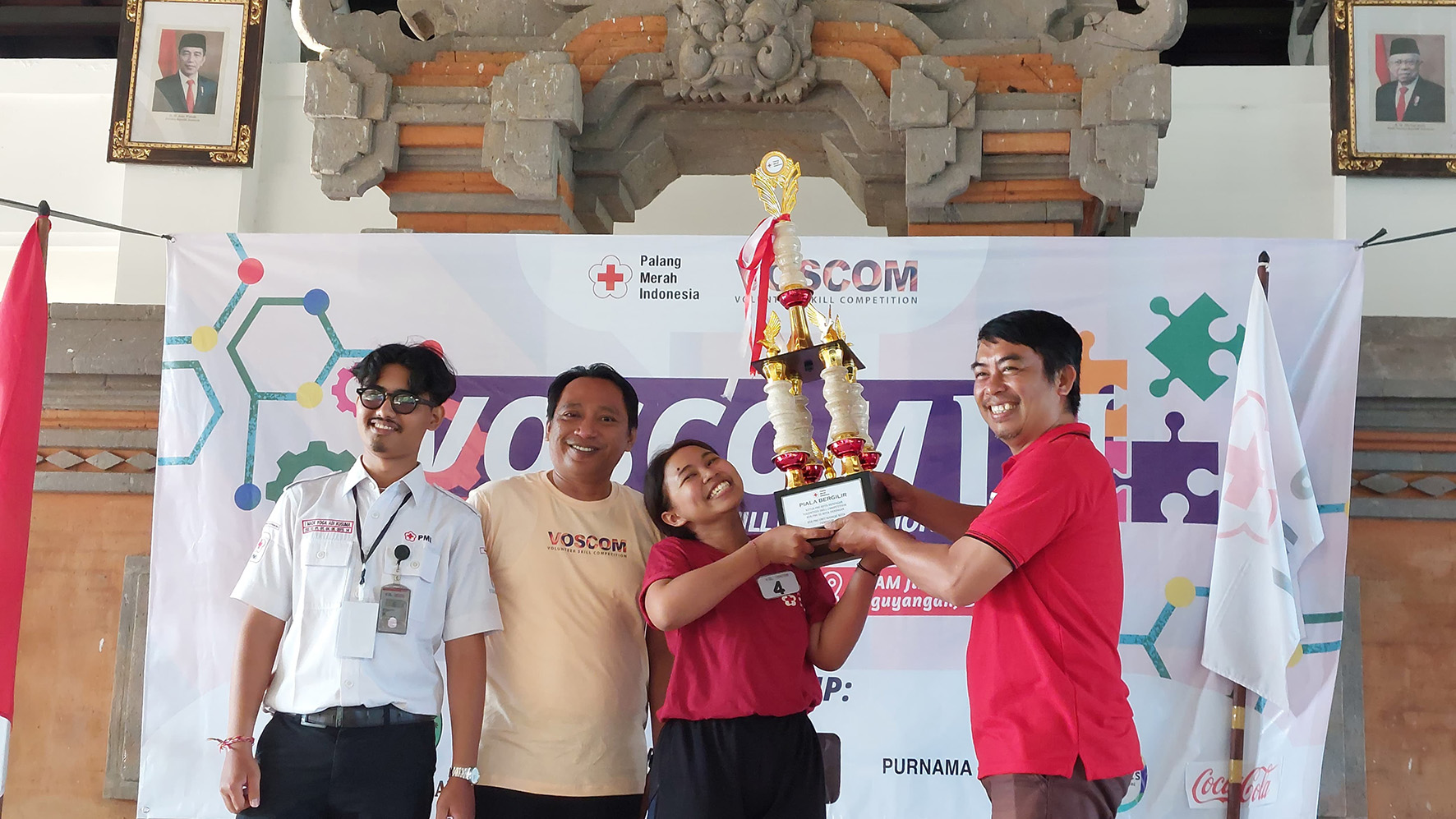 Kompetisi Relawan KSR, VOSCOM III Sukses Digelar