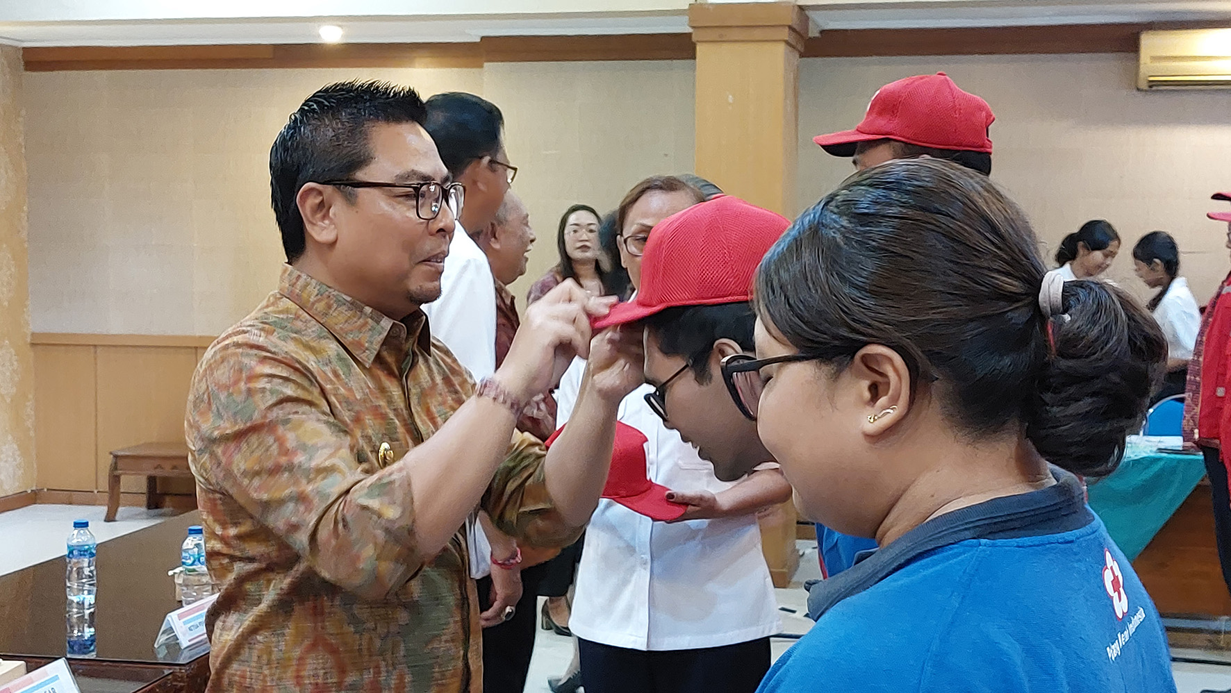 PMI Kota Denpasar Mengadakan Pengukuhan Kader PMI Desa/Kelurahan dan Forum Pembina PMR dalam Memperingati HUT PMI Ke-78
