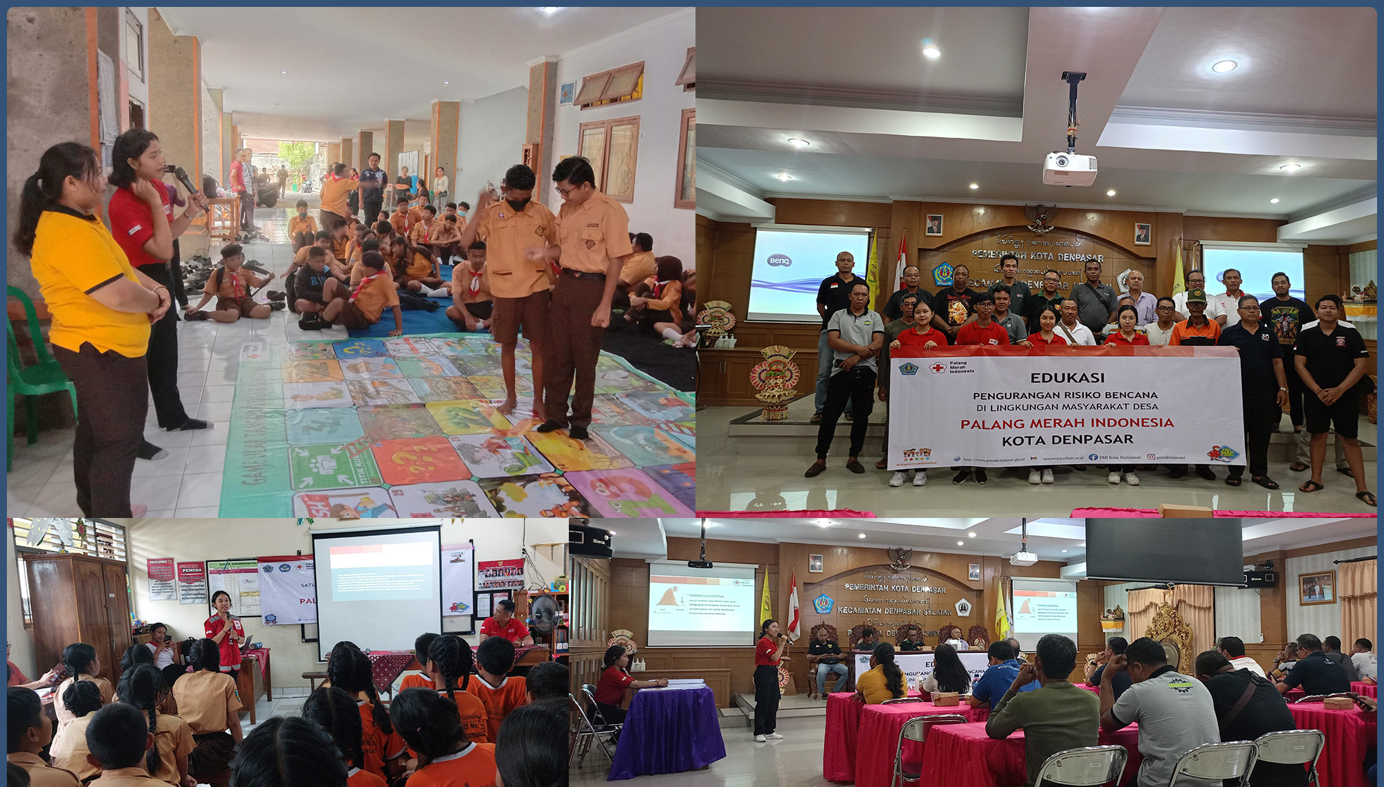 PMI Kota Denpasar Libatkan Sekolah dan Desa dalam Upaya Aman Bencana