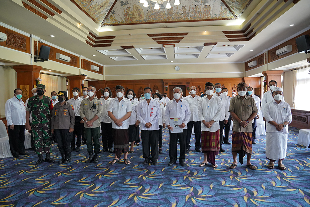 Dewan Kehormatan dan Pengurus PMI Kota Denpasar Resmi Dilantik
