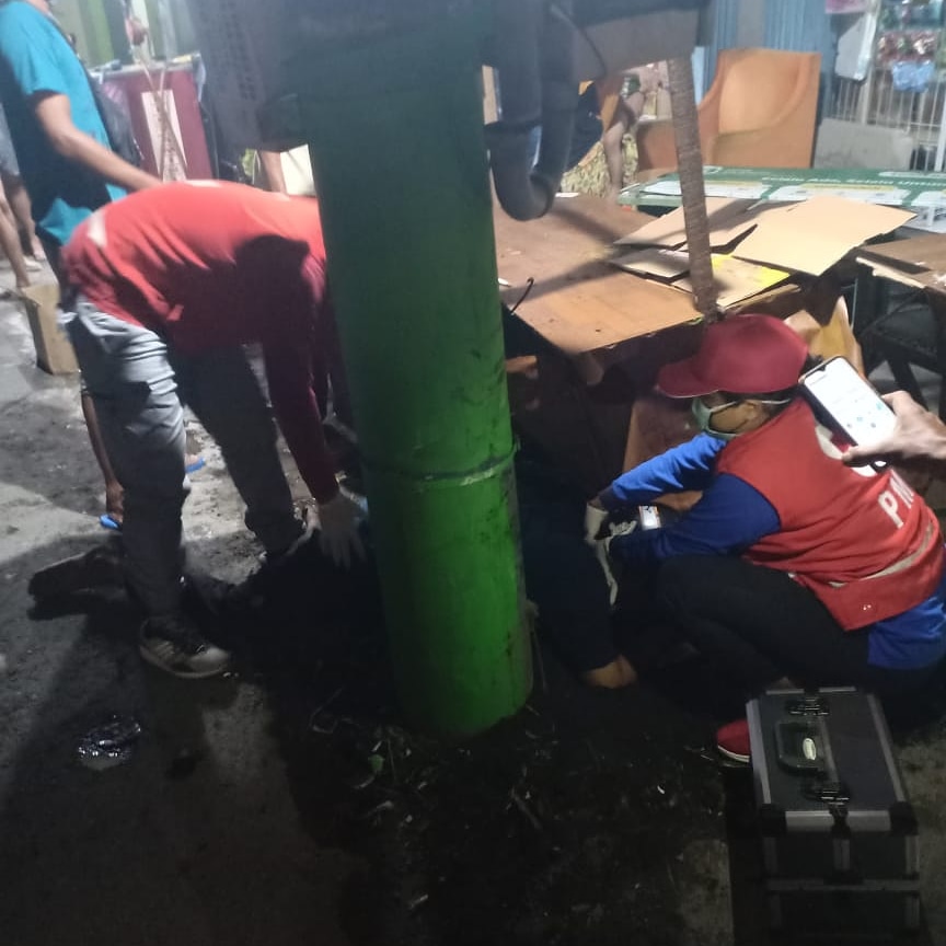 Ambulance PMI Penanganan Korban Lakalantas Jl. Gunung Salak