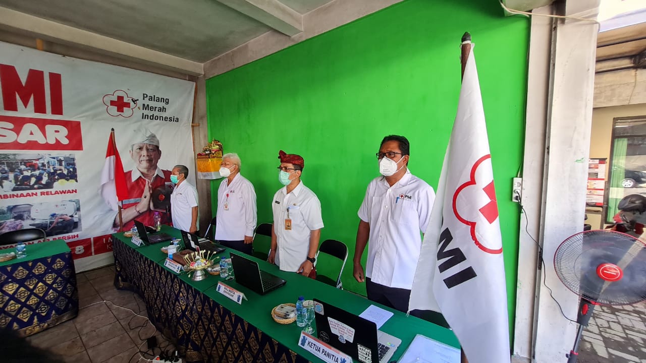 Musyawarah Kerja Kota (MUKERKOT) PMI Kota Denpasar 2021