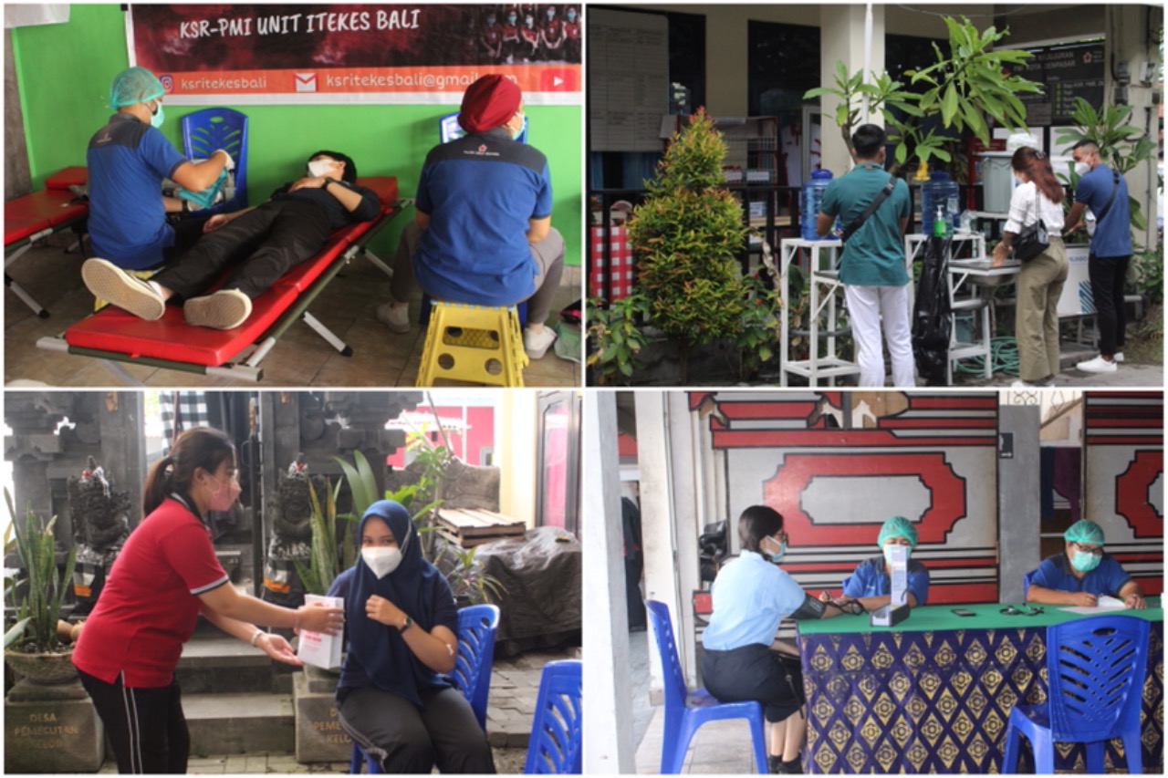 Donor Darah KSR ITEKES BALI Sukses