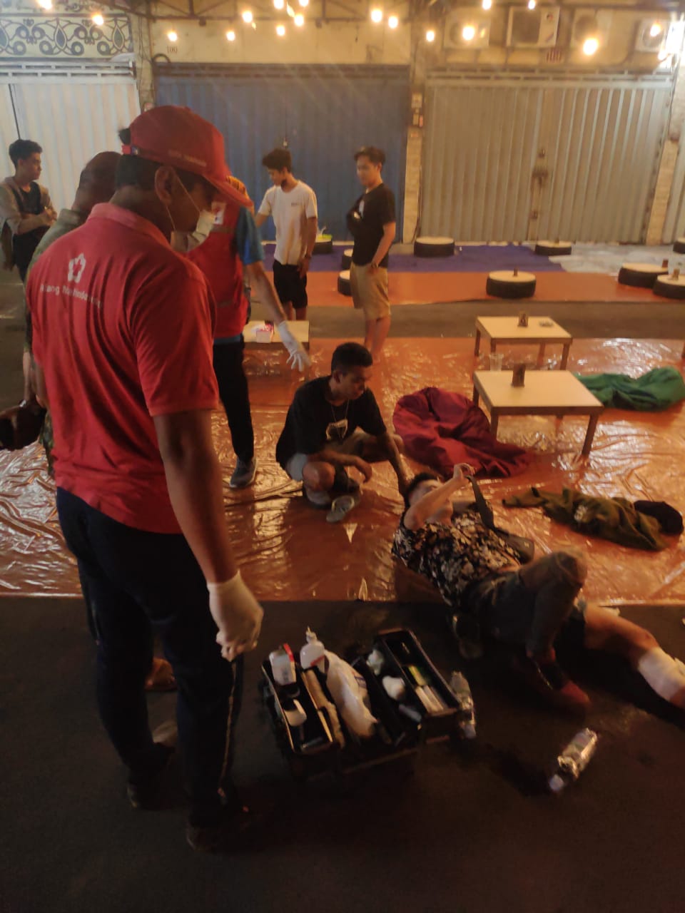 Ambulance PMI Penanganan Lakalantas