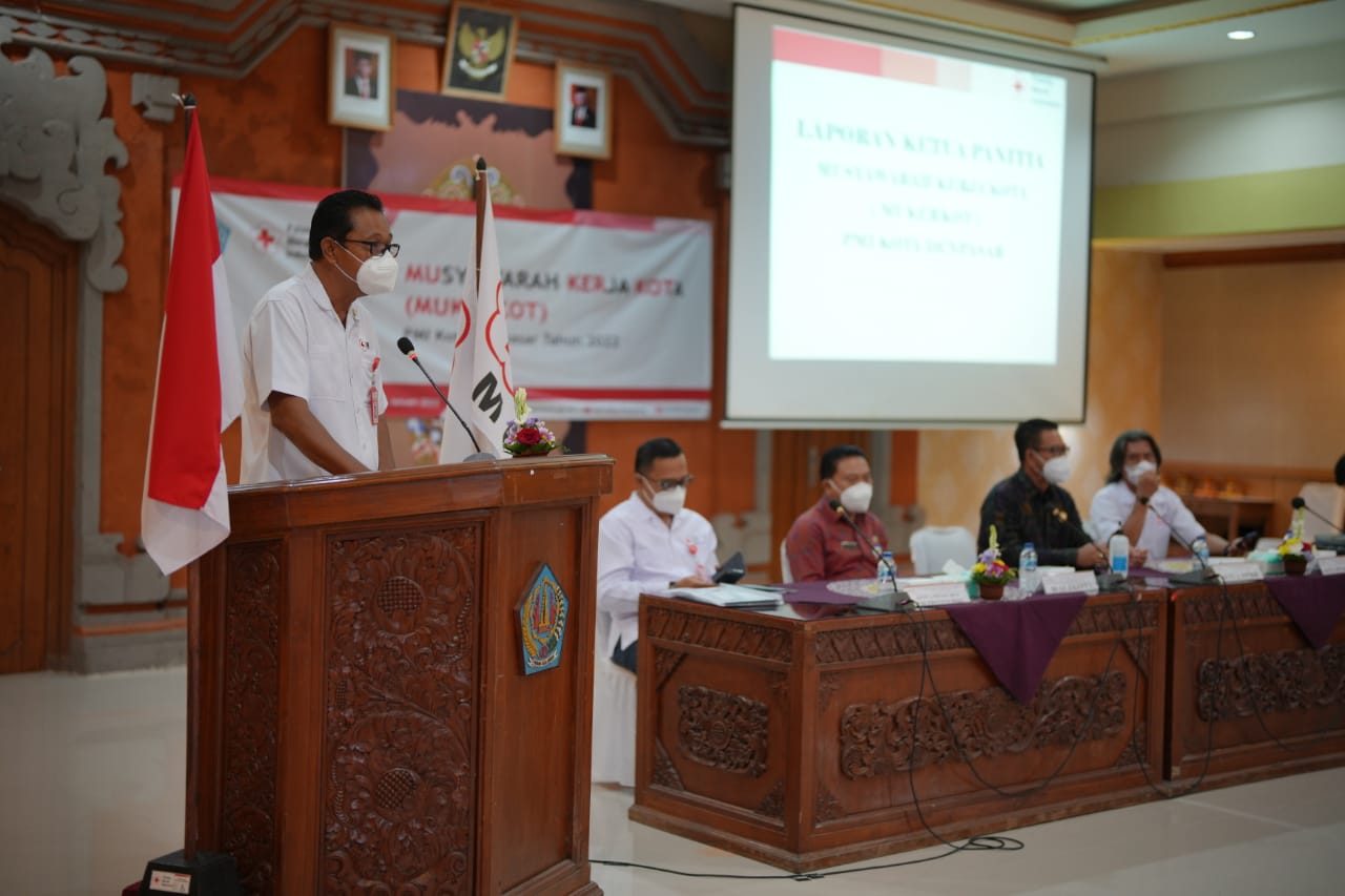 PMI Kota Denpasar Gelar Muskerkot
